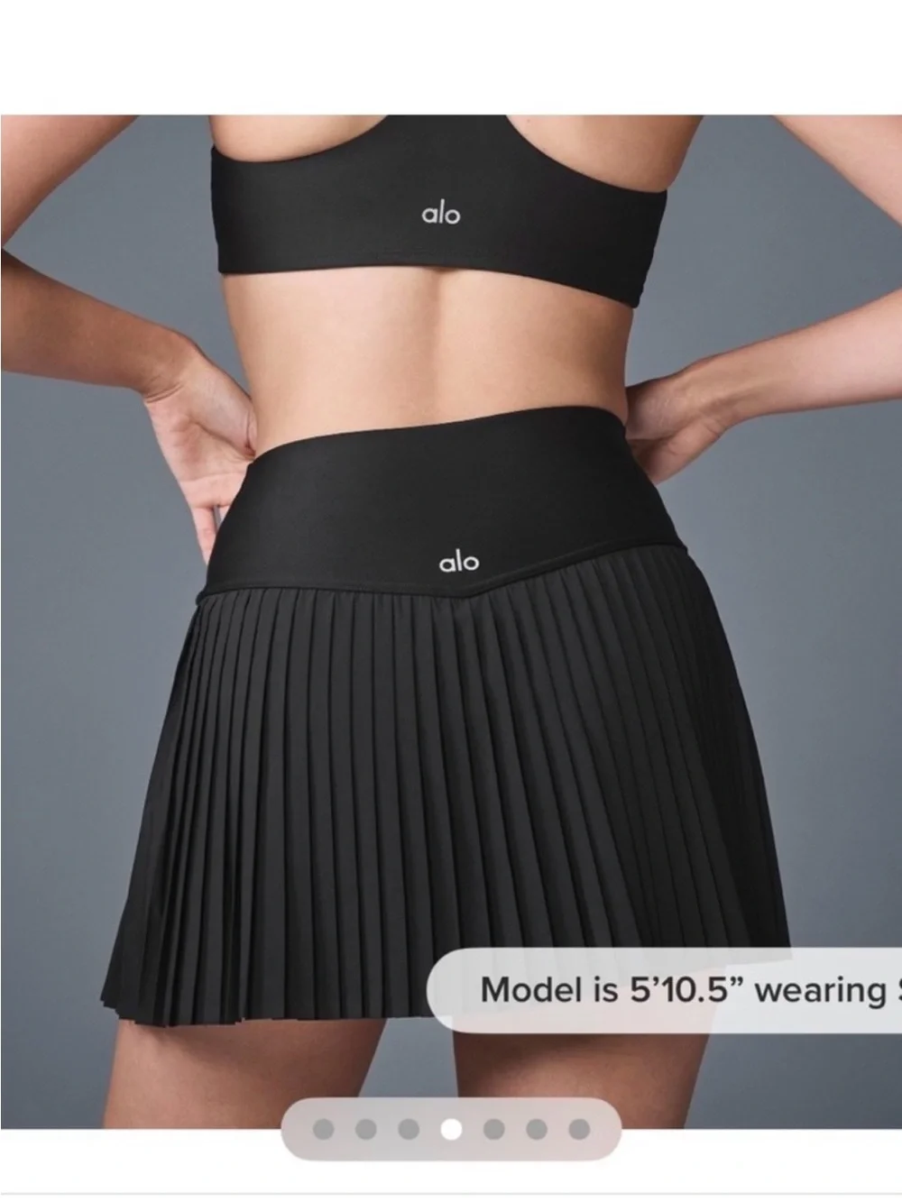 BNWT ALO Yoga Grand Slam Tennis Skirt